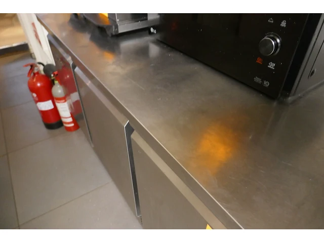 Rvs gekoelde werktafel diamond - afbeelding 3 van  7