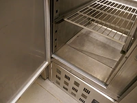 Rvs gekoelde werktafel met 3 deuren en ingebouwde saladebar combisteel - afbeelding 5 van  8