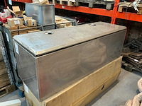 Rvs gereedschapskoffer inox - afbeelding 1 van  7