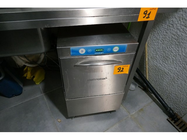 Rvs glazenwasser elettrobar - afbeelding 2 van  3