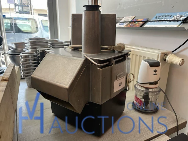 Rvs groentesnijmachine robot coupe en hakmolen kenwood - afbeelding 2 van  5