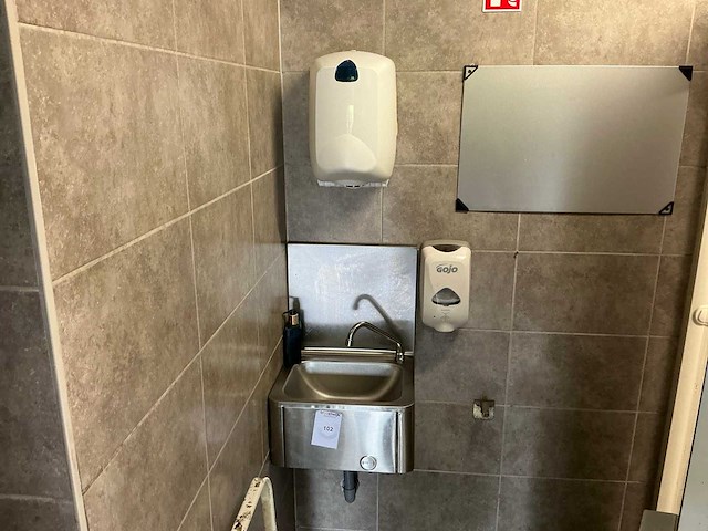 Rvs handenwasser - afbeelding 1 van  5