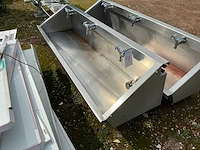 Rvs handwasbak (2x) - afbeelding 3 van  4