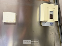 Rvs handwasbak + papier en zeepdispenser - afbeelding 5 van  6