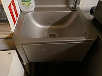 Rvs handwasser met kniebediening ( pm ) - afbeelding 2 van  3