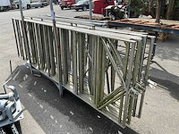 Rvs hangkaders voor ham (9x) - afbeelding 2 van  4