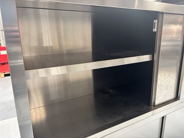 Rvs hangkast - afbeelding 2 van  2