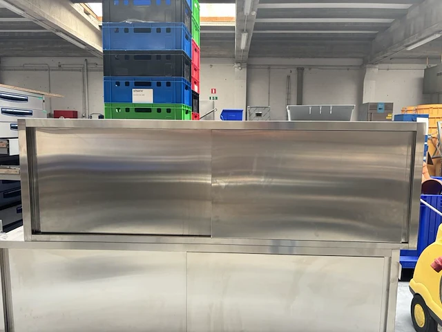 Rvs hangkast - afbeelding 1 van  2