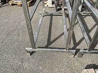Rvs hangrekken voor hammen (10x)