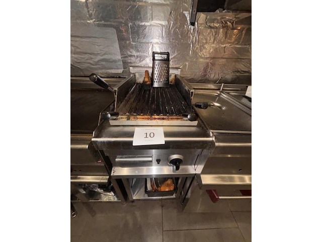 Rvs horeca gasgrill - afbeelding 1 van  3