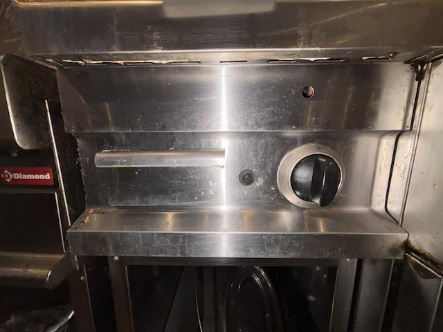 Rvs horeca gasgrill - afbeelding 3 van  3