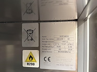 Rvs horecakoelkast met 4 glazen deuren ggmgastro - afbeelding 4 van  8