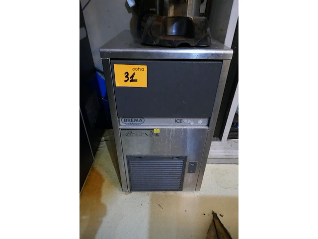 Rvs ijsblokmachine brema - afbeelding 1 van  4
