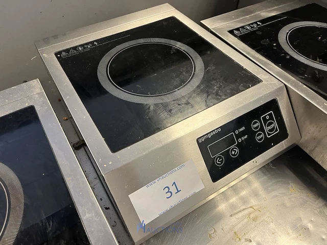 Rvs inductiekookplaat ggmgastro - afbeelding 2 van  4