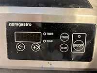 Rvs inductiekookplaat ggmgastro - afbeelding 3 van  4