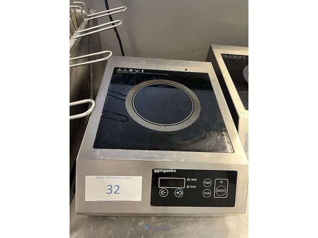Rvs inductiekookplaat ggmgastro - afbeelding 1 van  4
