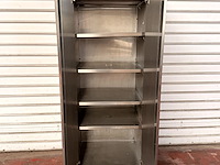 Rvs kast met schappen - afbeelding 3 van  3