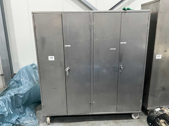 Rvs kast - afbeelding 1 van  6