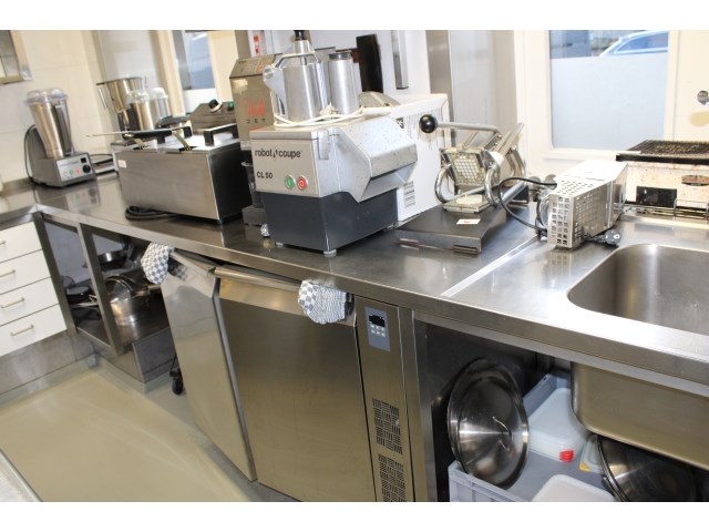 Rvs keukenelement - werkblad - afbeelding 3 van  10