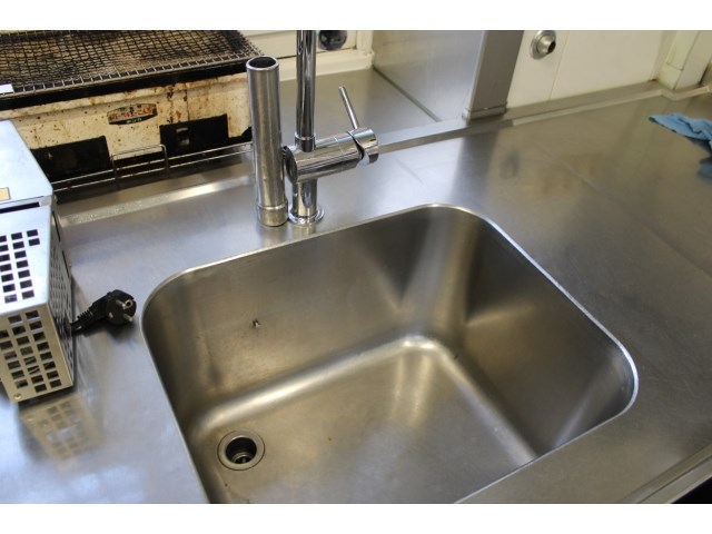 Rvs keukenelement - werkblad - afbeelding 5 van  10