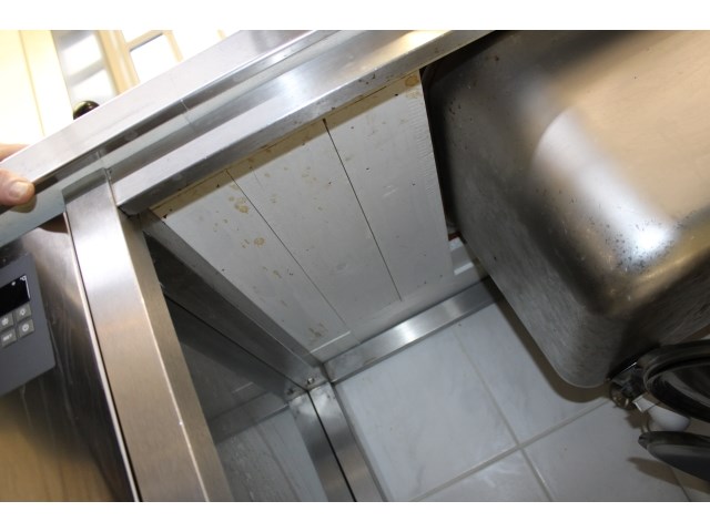 Rvs keukenelement - werkblad - afbeelding 6 van  10