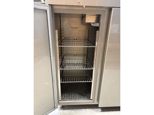 Rvs koelkast franstal - afbeelding 3 van  7