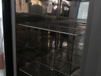 Rvs koelkast met dubbele vitrinedeuren tecnodom - afbeelding 5 van  5