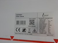 Rvs koelkast topcold - afbeelding 3 van  3