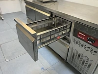 Rvs koelwerkbank diamond - afbeelding 3 van  7
