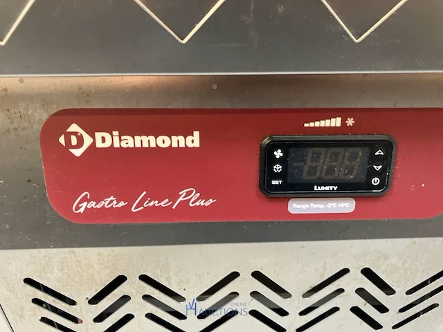 Rvs koelwerkbank diamond - afbeelding 4 van  7