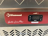 Rvs koelwerkbank diamond - afbeelding 4 van  7