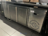 Rvs koelwerkbank g-line