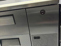 Rvs koelwerkbank met saladette - afbeelding 3 van  9