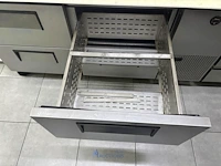 Rvs koelwerkbank met saladette - afbeelding 9 van  9