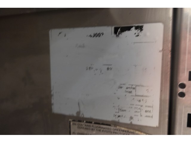 Rvs koelwerkbank met spoelbal topcold - afbeelding 7 van  8