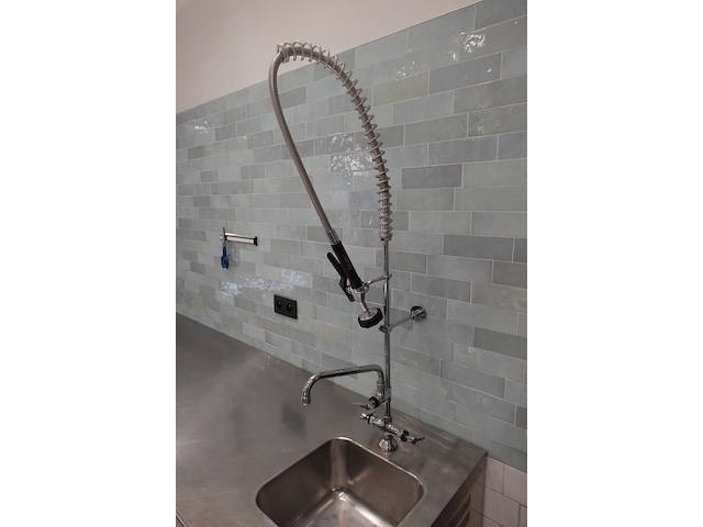 Rvs koelwerkbank met spoelbal topcold - afbeelding 8 van  8