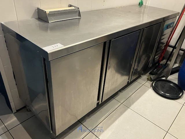 Rvs koelwerkbank topcold - afbeelding 1 van  4