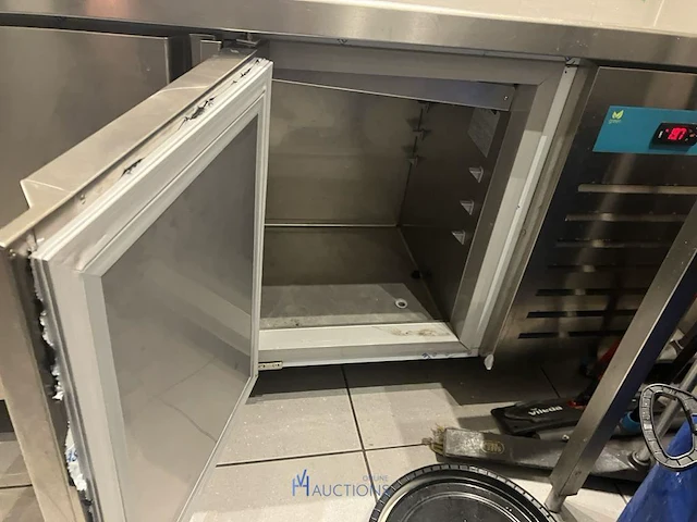 Rvs koelwerkbank topcold - afbeelding 3 van  4