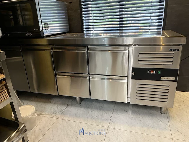 Rvs koelwerkbank - afbeelding 2 van  8