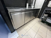 Rvs koelwerkbank