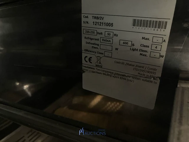 Rvs koelwerkbank - afbeelding 5 van  6