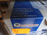Rvs koffieperculator hendi - afbeelding 2 van  2