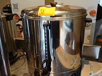 Rvs koffieperculator - afbeelding 1 van  1