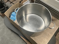 Rvs kookpot en 6 gastronorm bakken - afbeelding 5 van  10