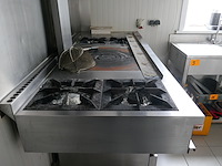 Rvs kookunit op gas - afbeelding 7 van  7