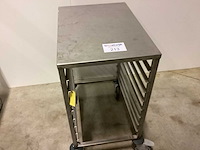 Rvs lage rolkar en 600x400 8 niv overige opslag en handling - afbeelding 2 van  2