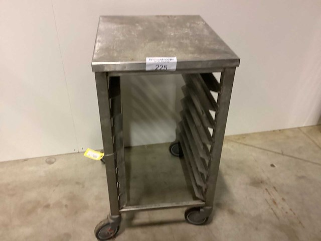 Rvs lage rolkar en 600x400 8 niv overige opslag en handling - afbeelding 2 van  2