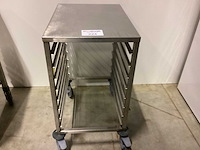 Rvs lage rolkar en 600x400 8 niv overige opslag en handling - afbeelding 1 van  2