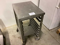 Rvs lage rolkar en 650x420 8 niv overige opslag en handling - afbeelding 2 van  2