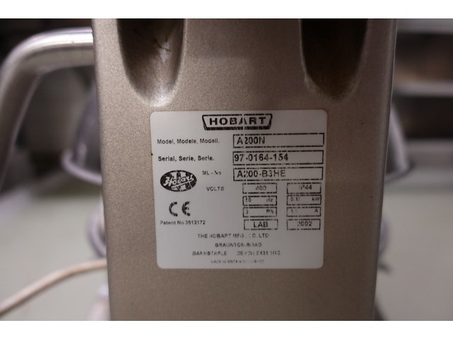 Rvs menger-klopper hobart - afbeelding 5 van  5